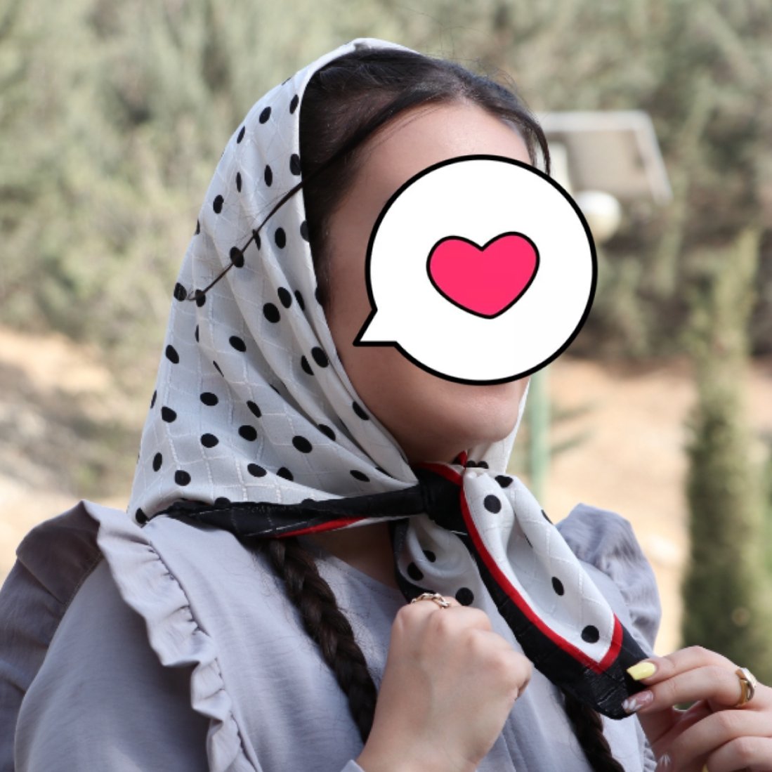 روسری نخی قواره 70