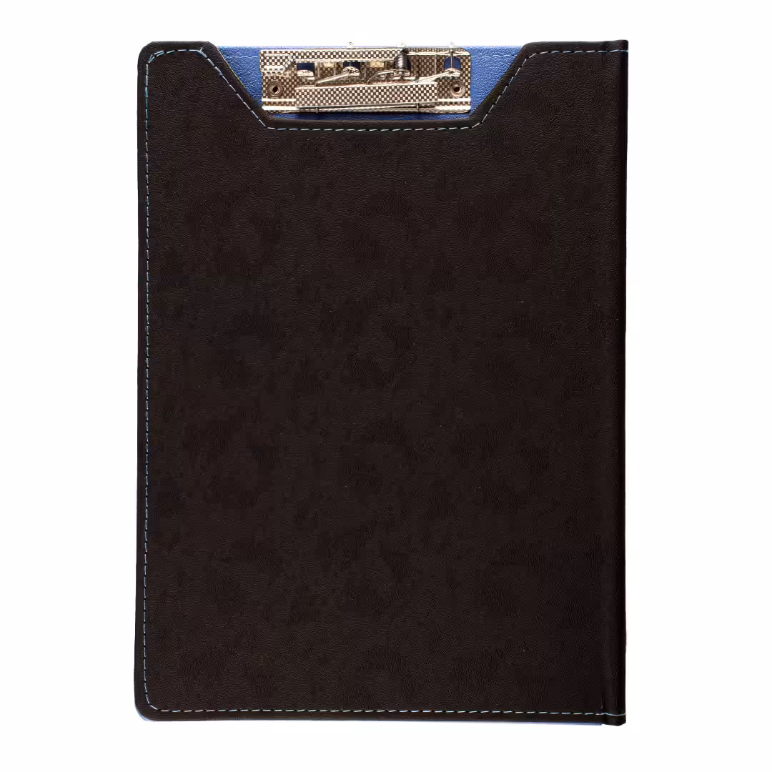 زیردستی مدل چرمی جیب دار رنگی آبی کد O1024 