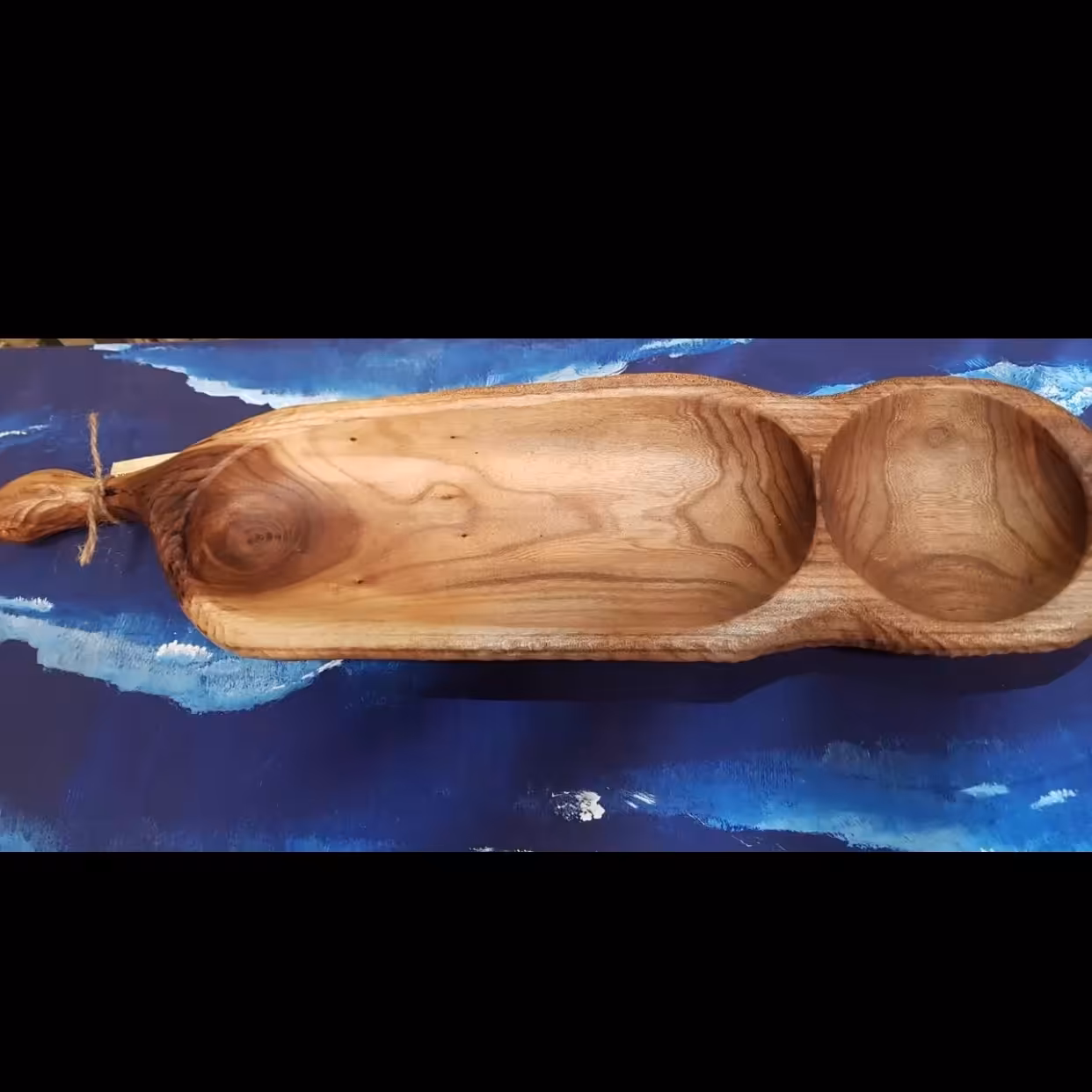 ظرف پذیرایی چوبی