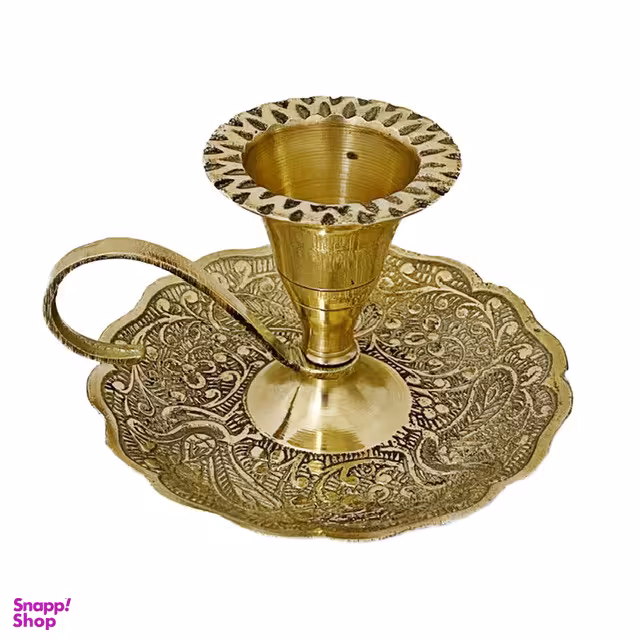 جاشمعی برنجی مدل انگلیسی کد 2786