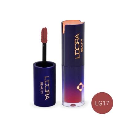 رژ لب مایع نیمه‌ مات کد LG17