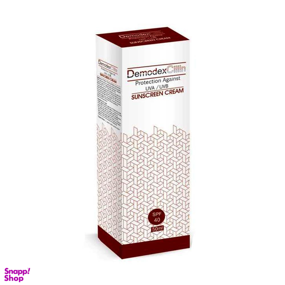 کرم ضد آفتاب دمودکسیلین (DemodexCillin) مدل روزاسه