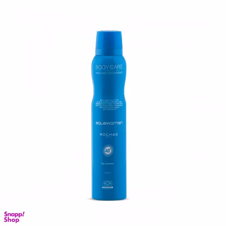 اسپری زنانه بادی کر (Body care) مدل Aqua Woman حجم 200 میلی لیتر