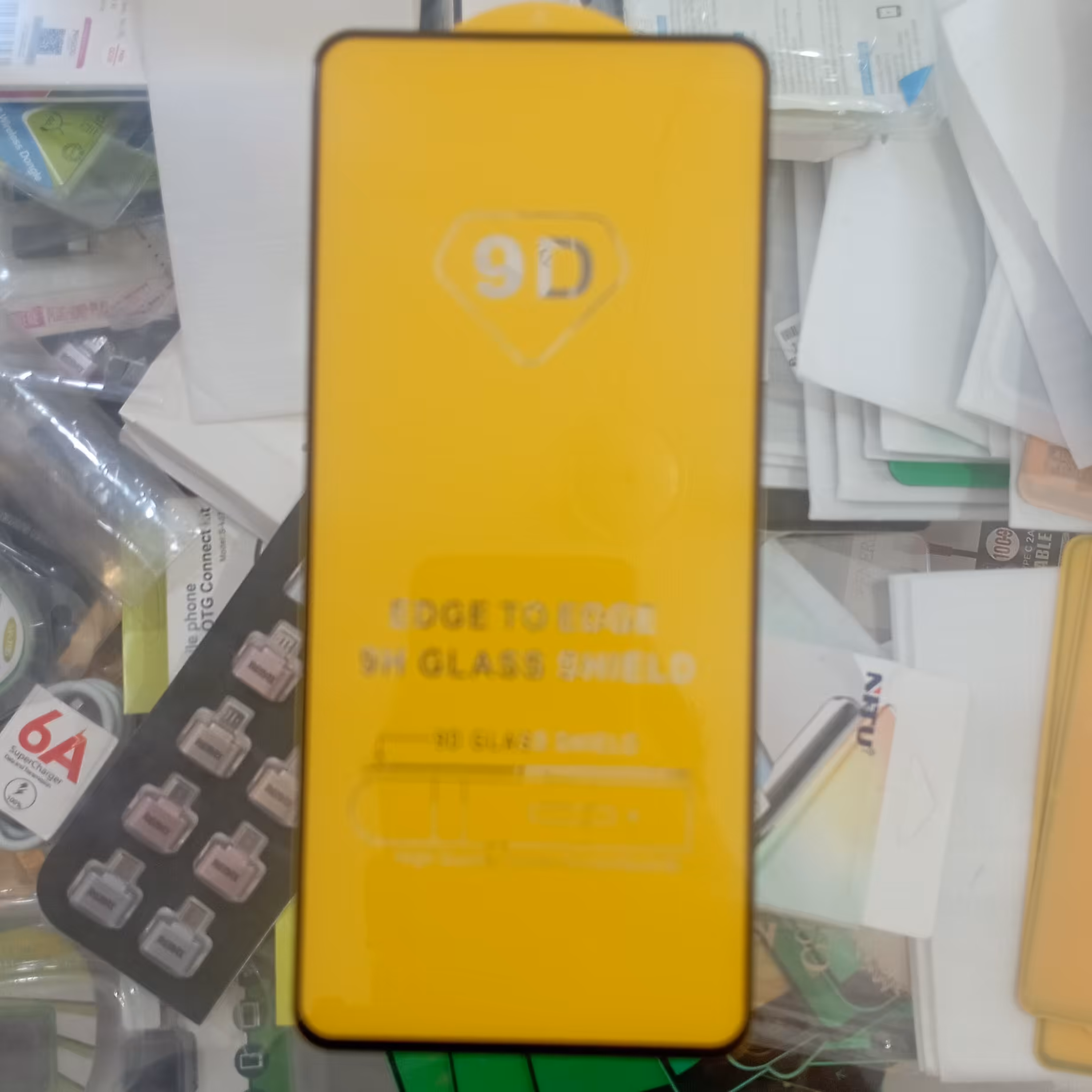 گلس شیشه ای 9D برای سامسونگ A21s