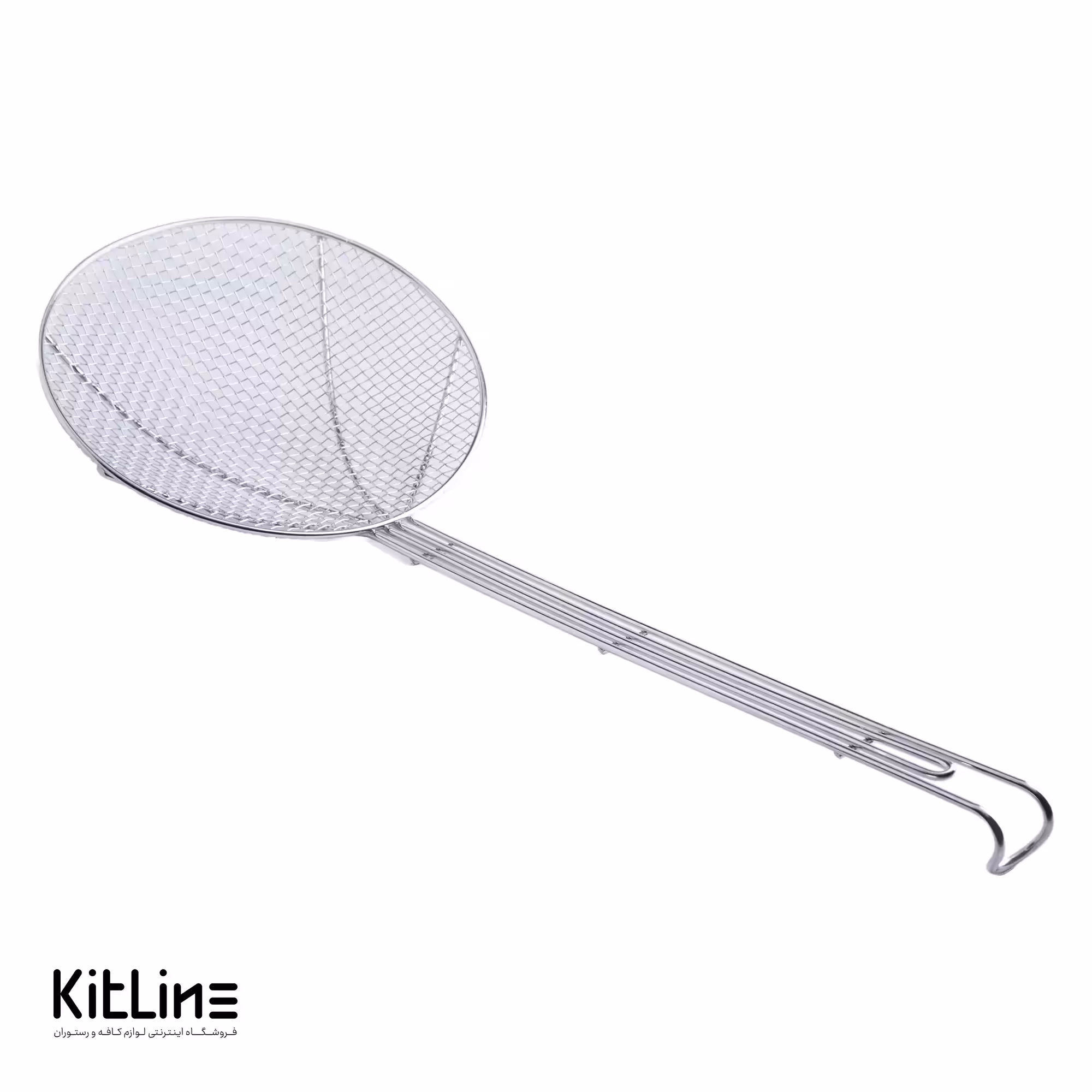 کفگیر توری استیل 24 سانتیمتری