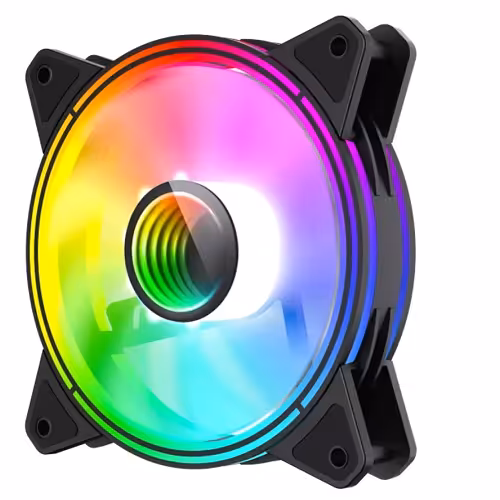 فن کیس گیم مکس مدل FN-12Rainbow-Q-Infinity