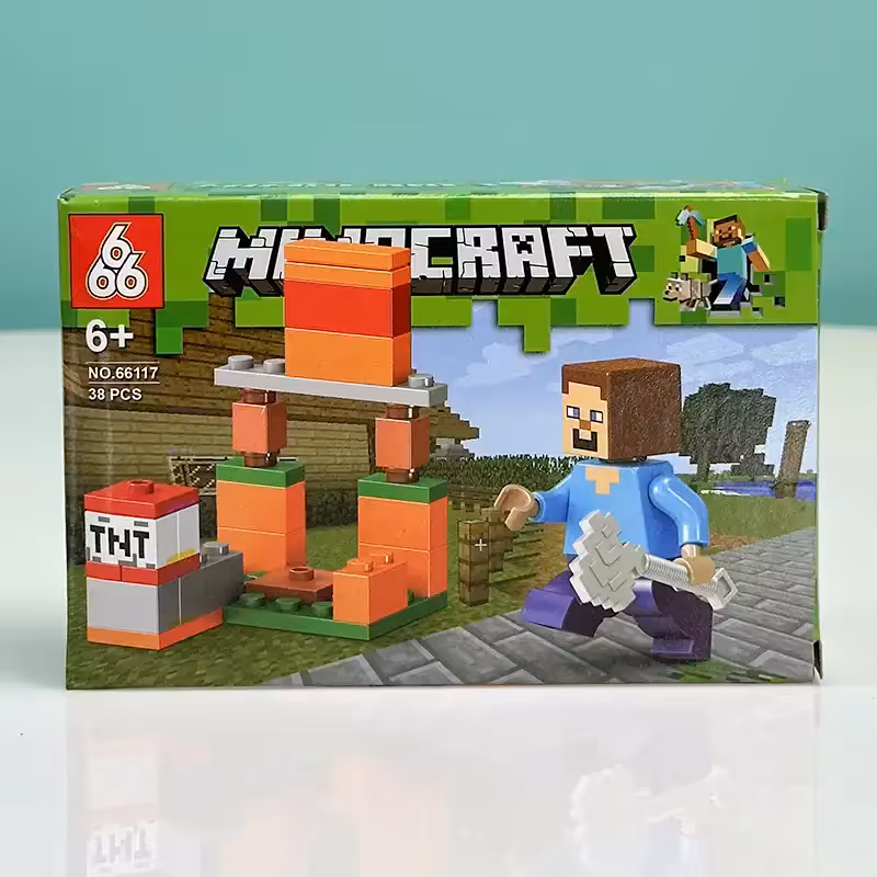 اسباب بازی لگو ماینکرافت 38 تکه کد P/66117/C
