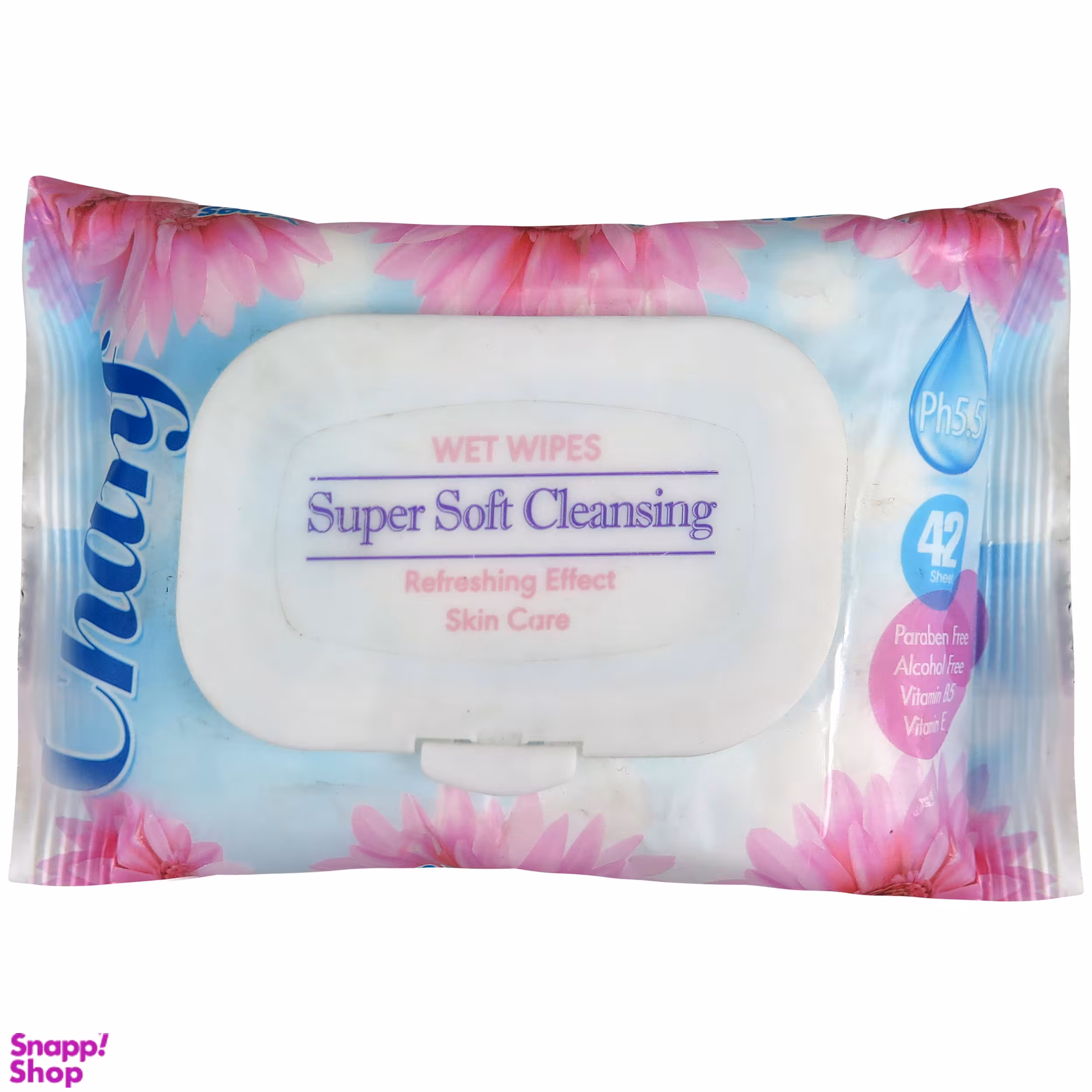 دستمال مرطوب چانف (Chanf) مدل Super Soft بسته 42 عددی