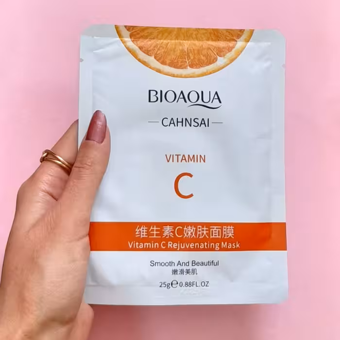 ماسک ورقه ای ویتامین سی بیوآکوا