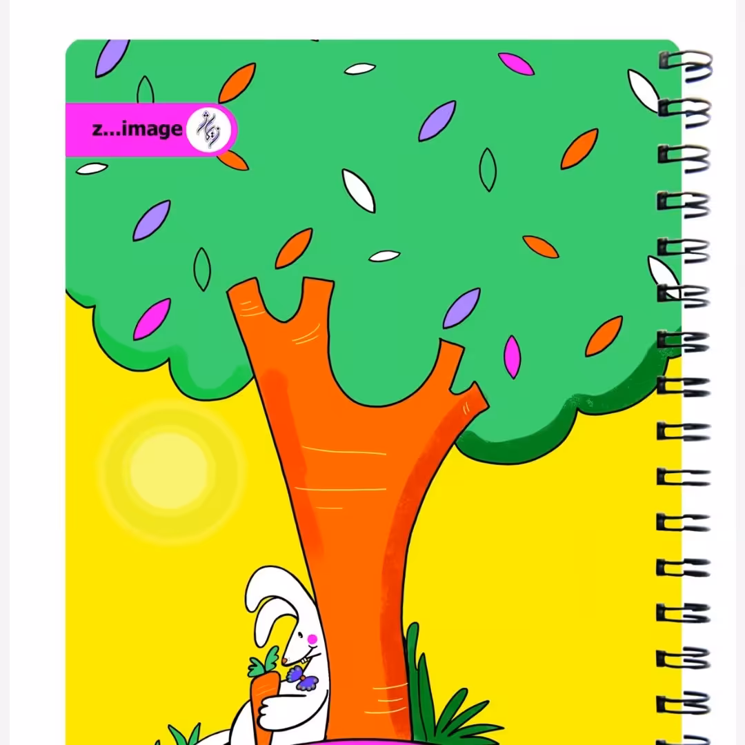 دفتر 50برگ زیماژ کد 11219
Zimage