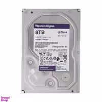 هارددیسک اینترنال وسترن دیجیتال (WD) مدل Purple WD82PURX-69GVLY0 ظرفیت 8 ترابایت
