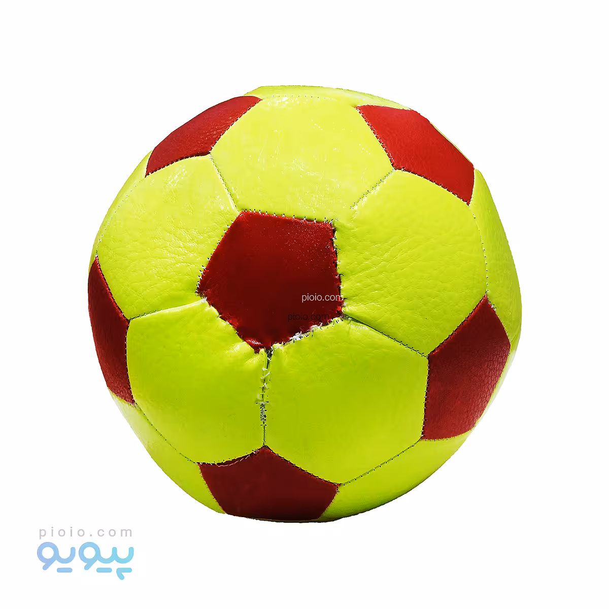 توپ فوتبال زرد قرمز کد 58