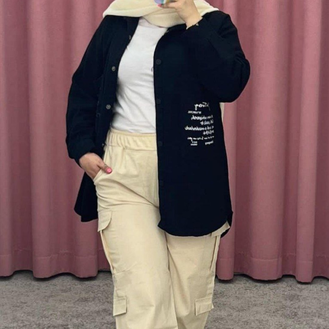 مانتو جیب دار مانتو کوتاه مانتو زنانه