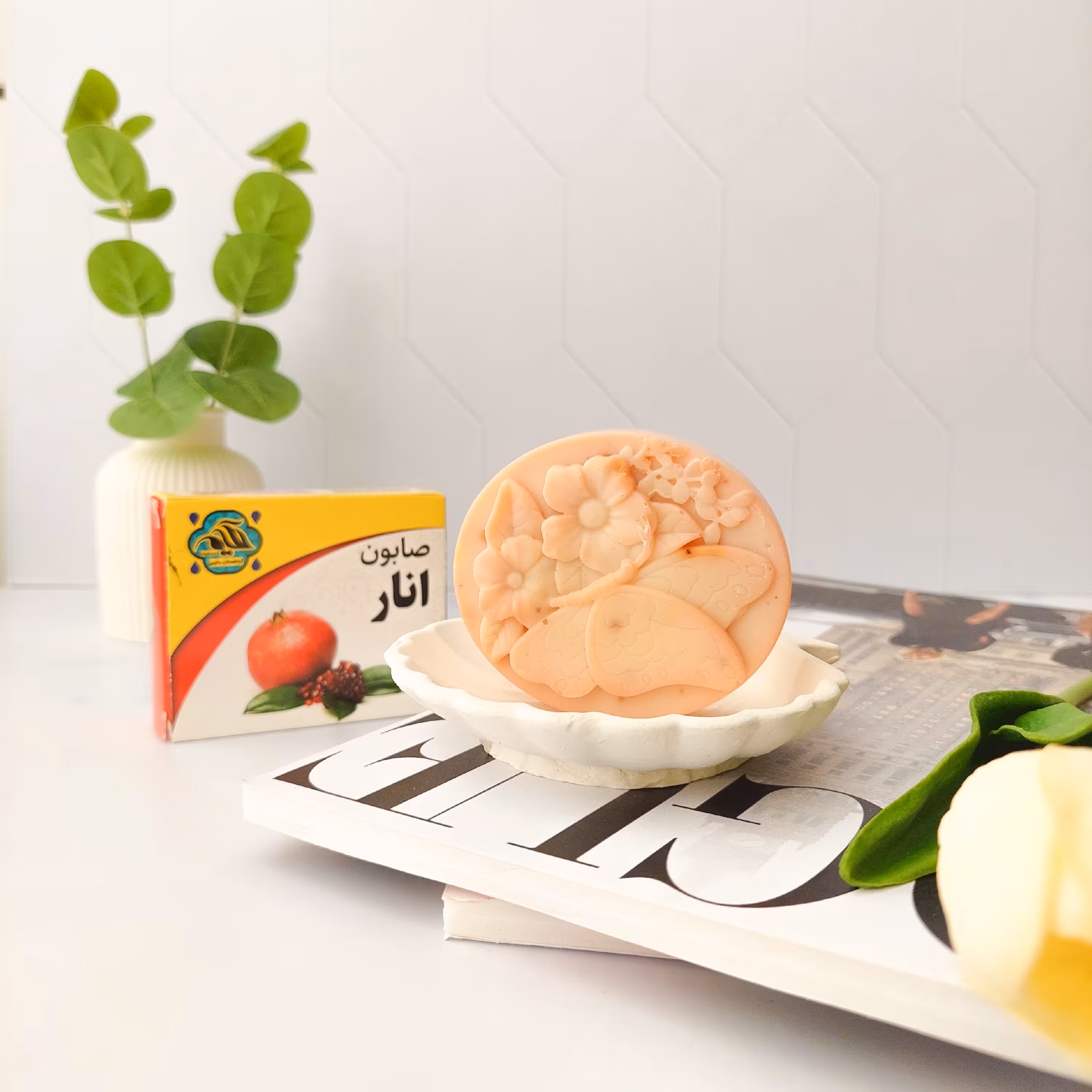 صابون گل انار 