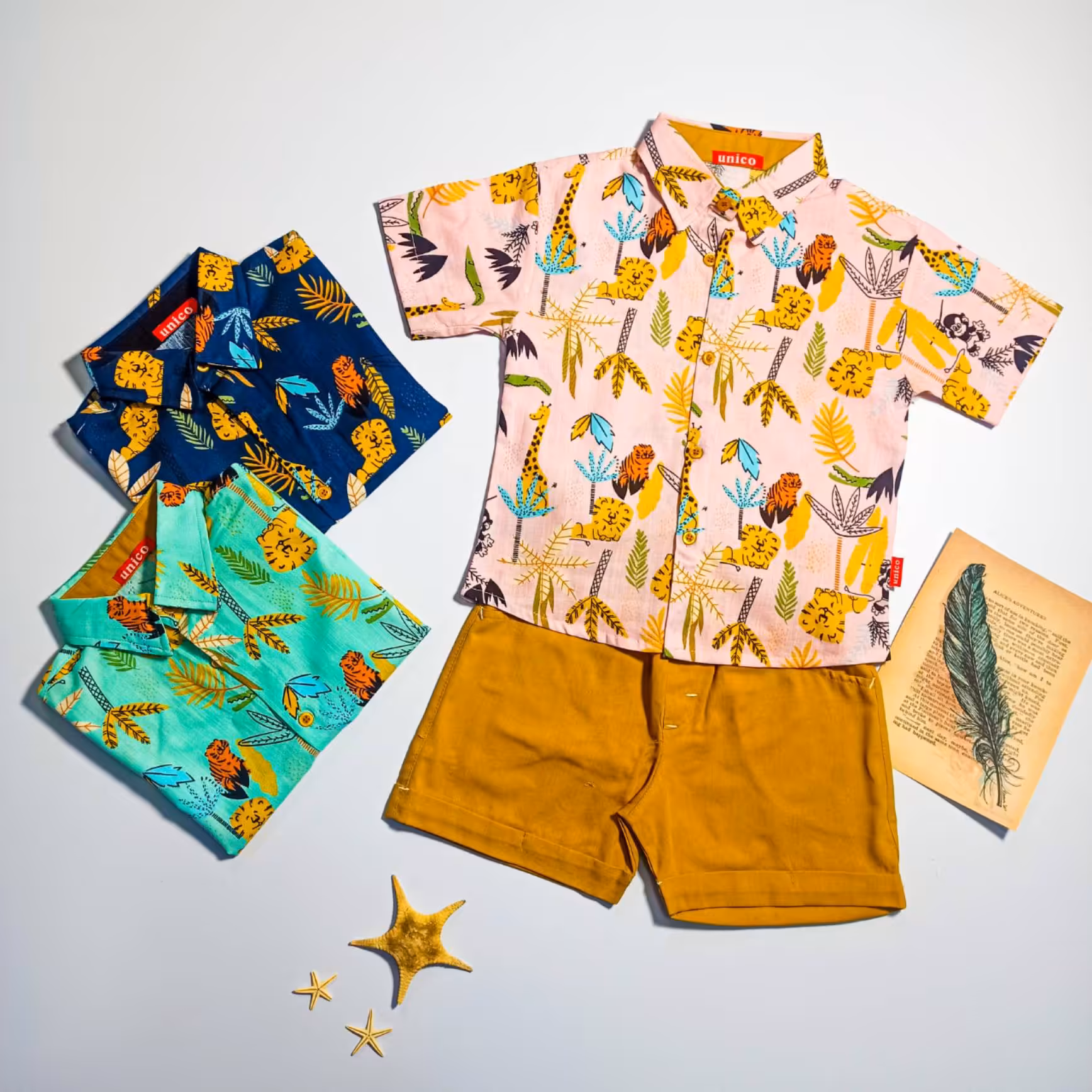 ست هاوایی پسرانه