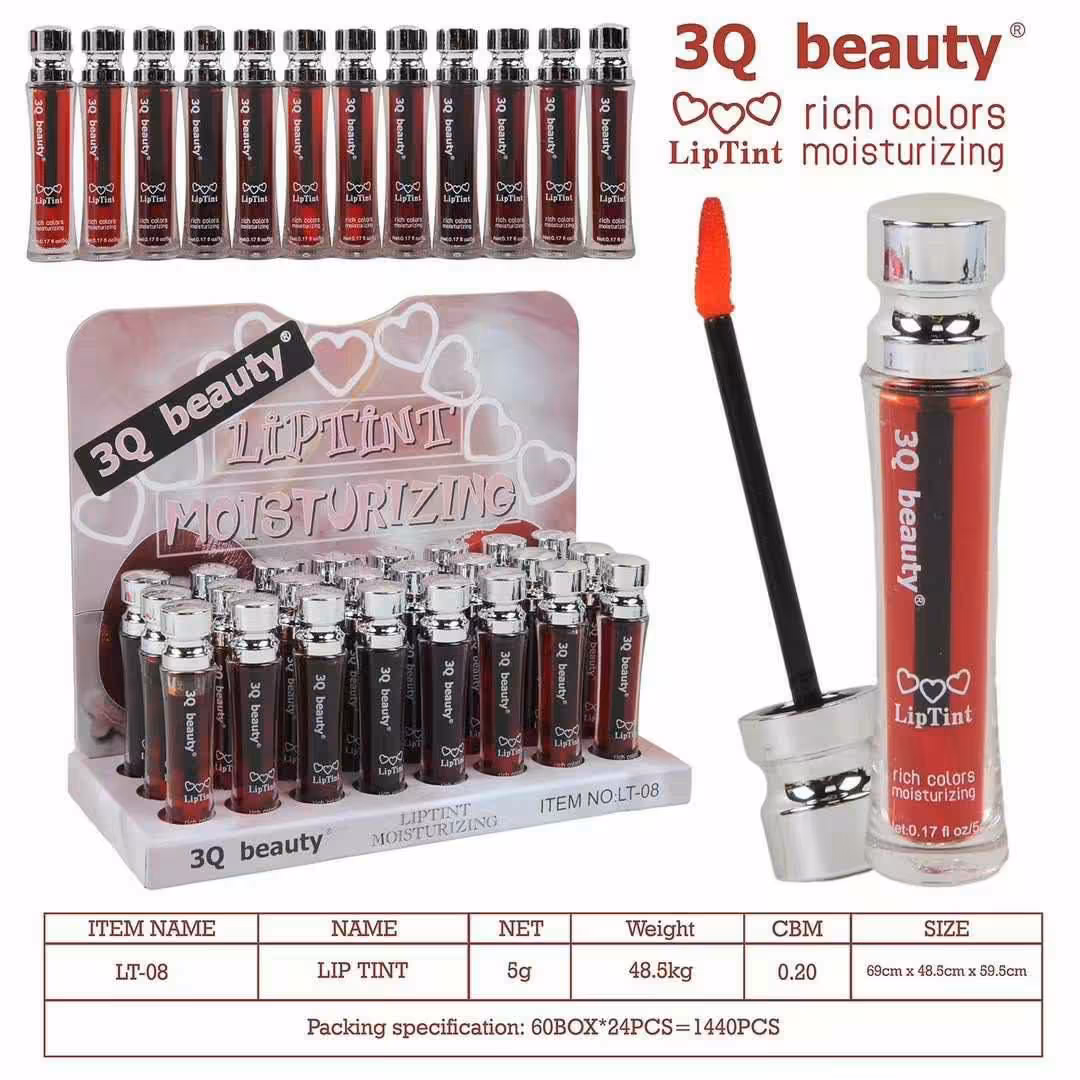 تینت لب،  پک 24 عددی تینت لب بزرگ 5 گرمی،  فروش عمده