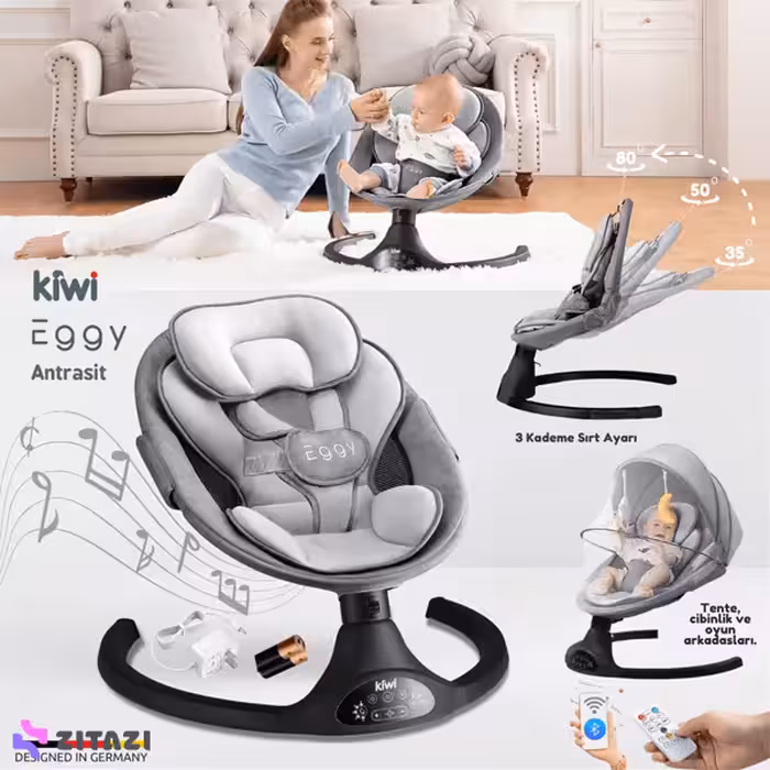 گهواره برقی کیوی مدل Kiwi Eggy Premium