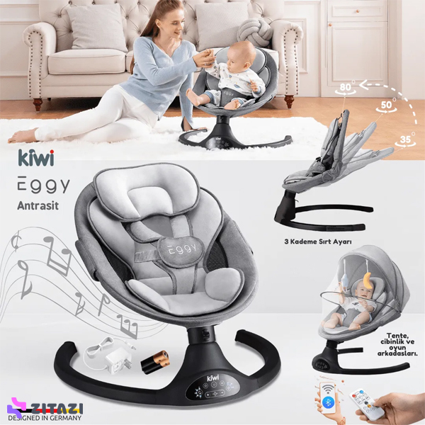 گهواره برقی کیوی مدل Kiwi Eggy Premium