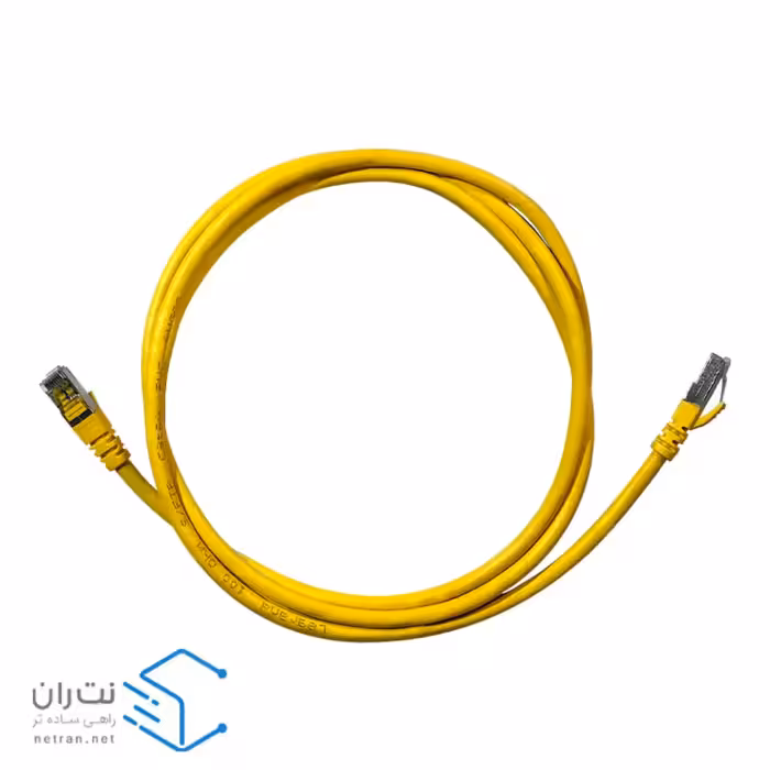قیمت و خرید پچ کورد شبکه لگراند Cat6a SFTP روکش LSZH زرد 2 متری | نت‌ ران
