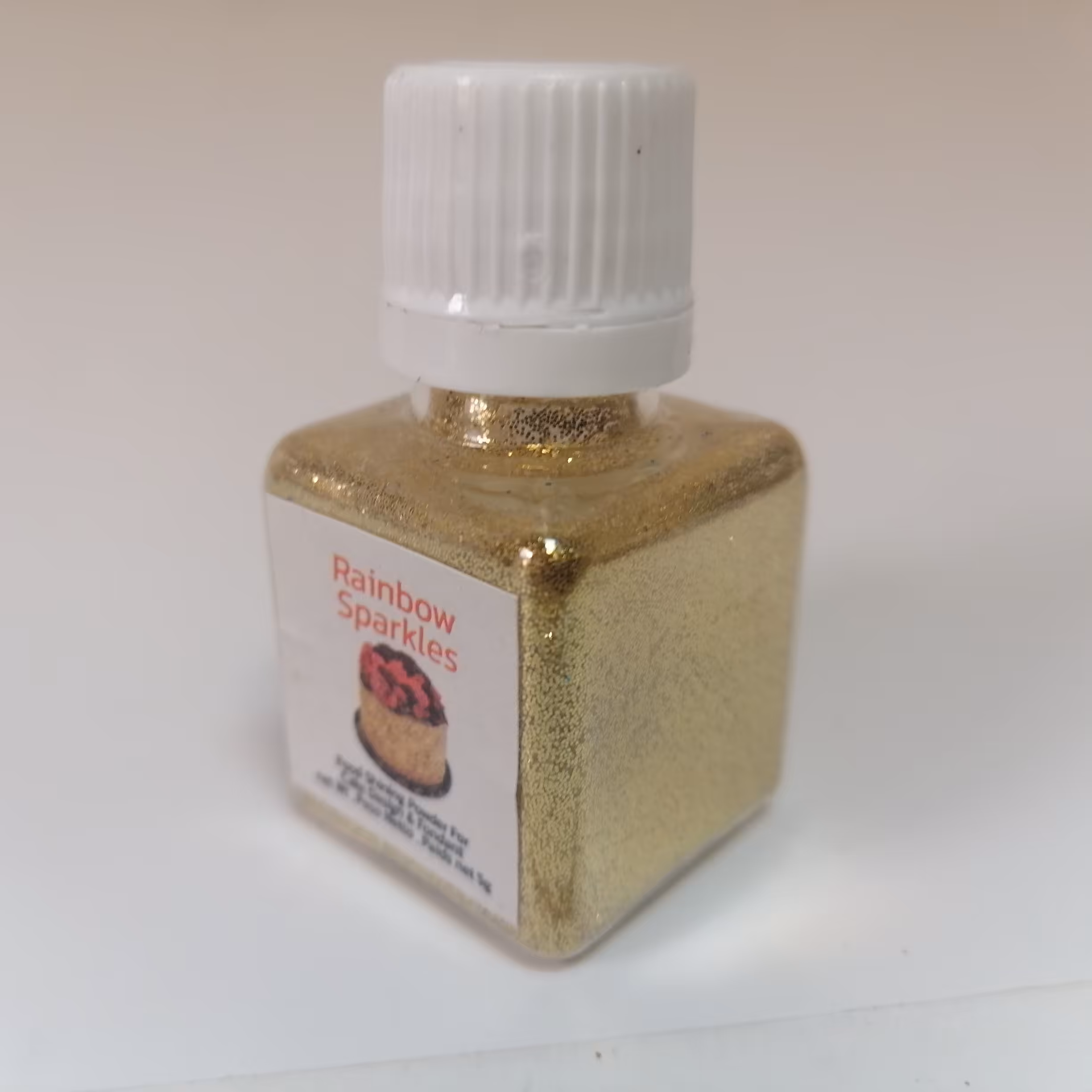 اکلیل دیزاین کیک و شیرینی طلایی 27 گرمی 