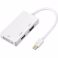 تبدیل Mini DisplayPort به VGA/HDMI/DVI وی نت مدل V-COMDP2HDV