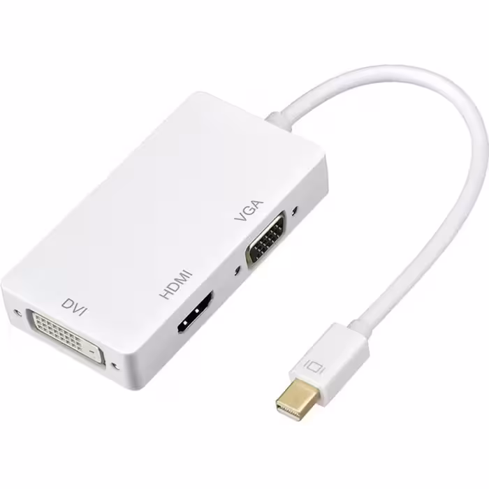 تبدیل Mini DisplayPort به VGA/HDMI/DVI وی نت مدل V-COMDP2HDV