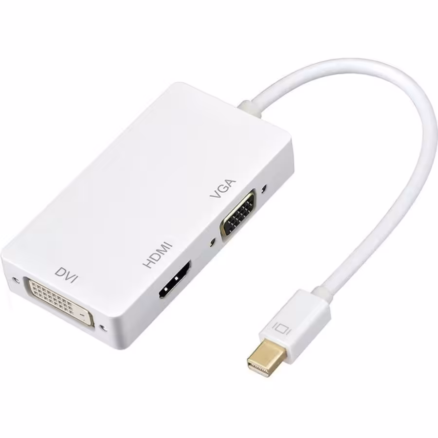 تبدیل Mini DisplayPort به VGA/HDMI/DVI وی نت مدل V-COMDP2HDV