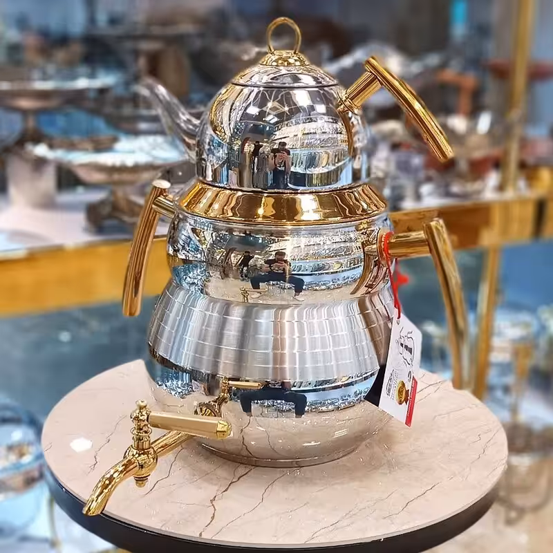 کتری‌قوری های جدید نزاز تمام استیل