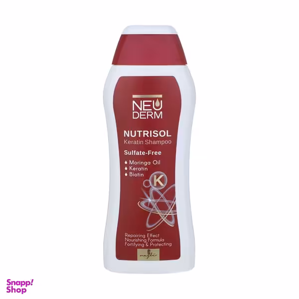 شامپو مو نئودرم مدل کراتینه حجم 300 میلی لیتر