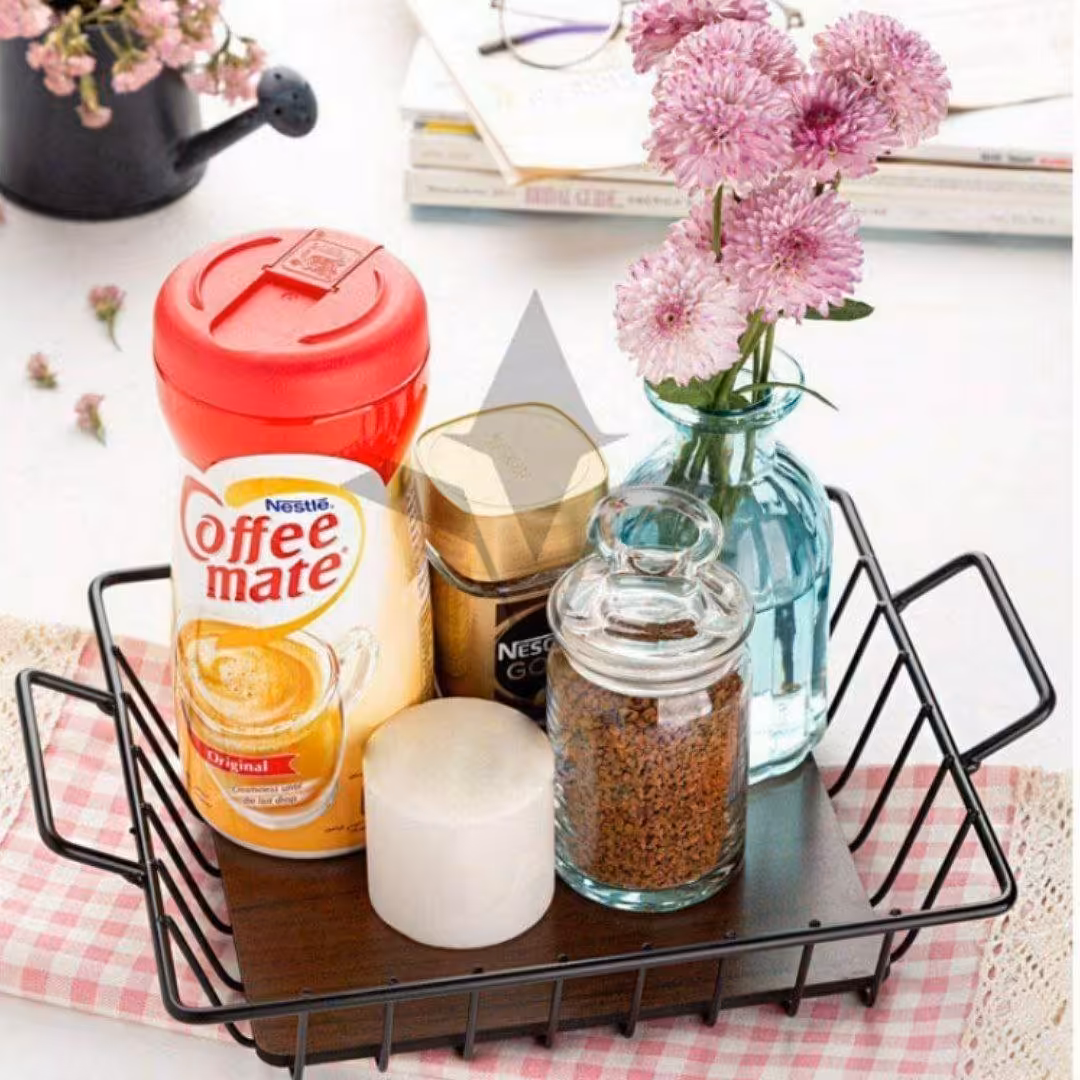 سینی فلزی مربعی.ابعاد 23 در 23 س.سفارش بالای 400 ت ارسال رایگان