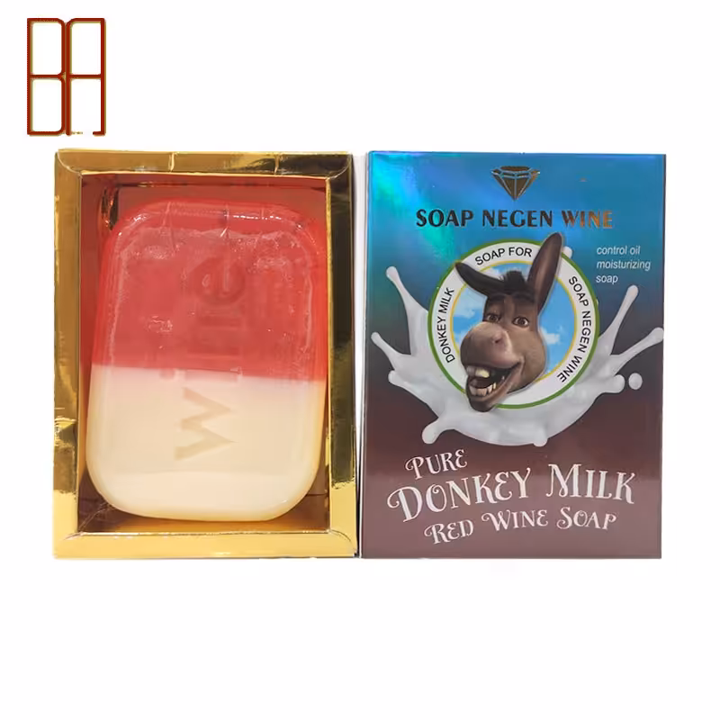  صابون شیر الاغ و انگور نگین  120 گرم