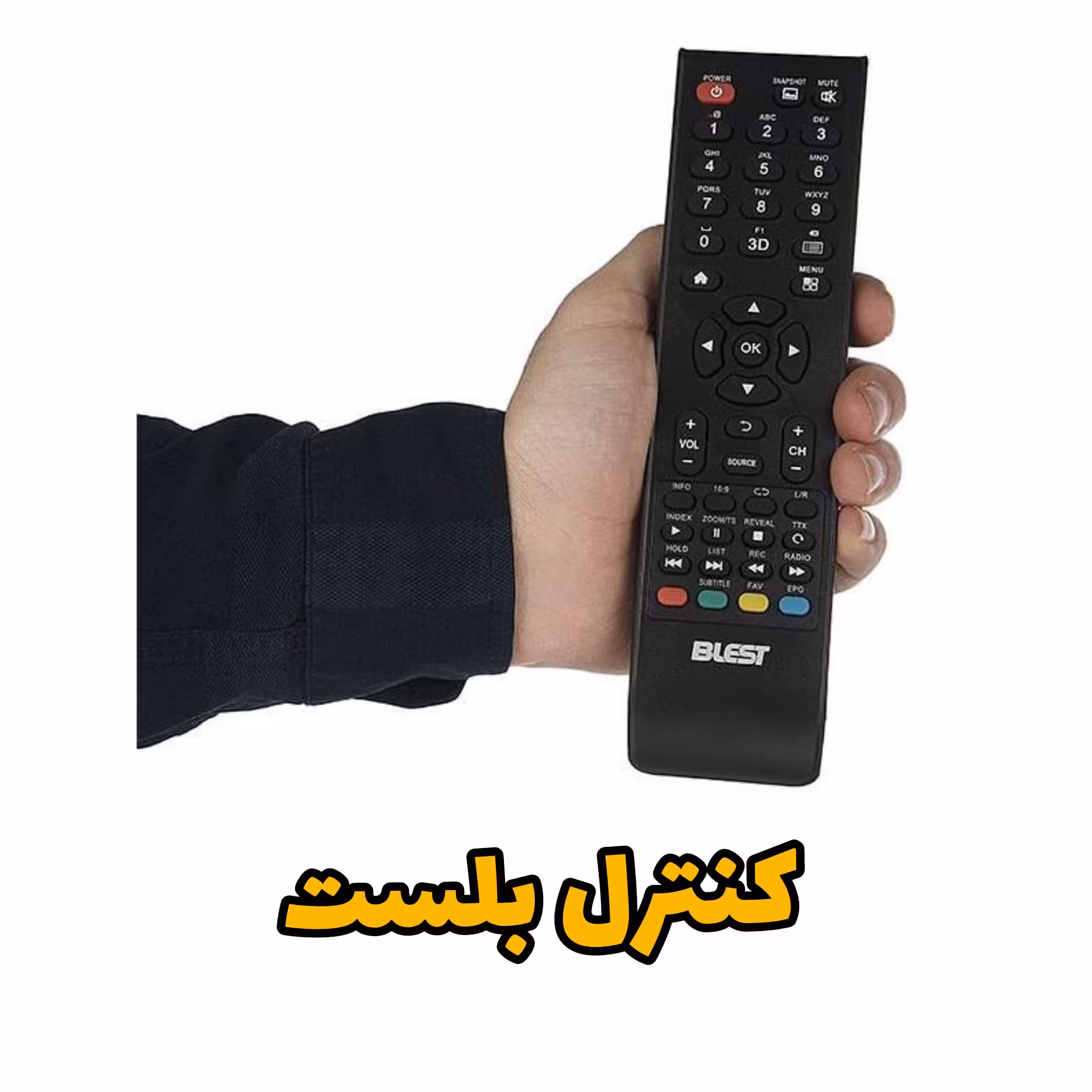 کنترل تلویزیون ال ای دی بلست طرح 4224 LED BLEST