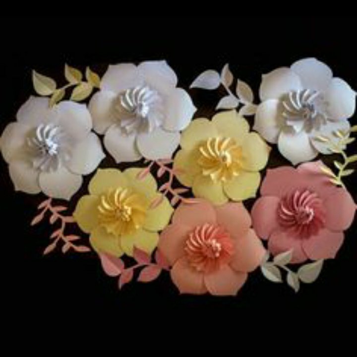 گل دکوراتیو کاغذی