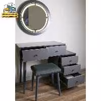 میز آرایش لامپ دار کد DMP114 - فروشگاه سه گامه