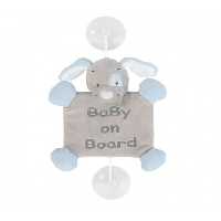آویز هشدار کودک در ماشین سگ ناتو Nattou Baby on board Toby the dog