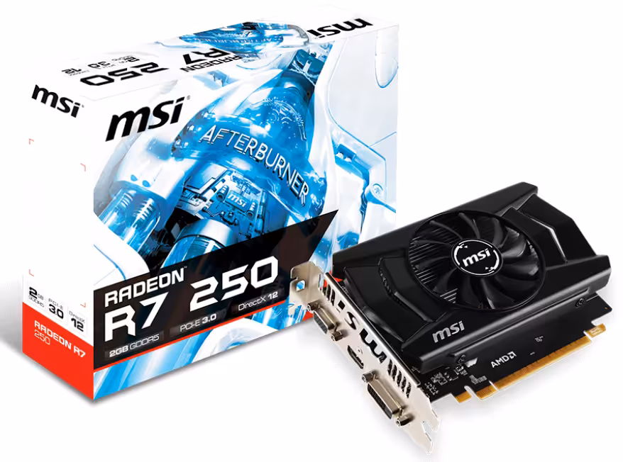 کارت گرافیک ام اس آی مدل رادئون آر سون 250 با حافظه 2 گیگابایت
