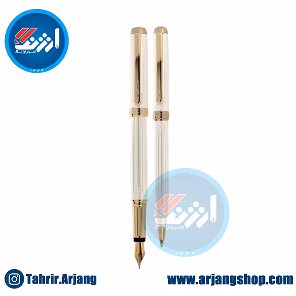 ست خودکار و خودنویس ایپلمات مدل LORD رنگ صدفی