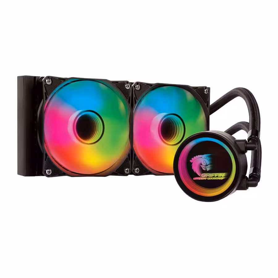 قیمت و خرید خنک کننده پردازنده گرین مدل GLACIER 240 ECO-ARGB | یاس ارتباط