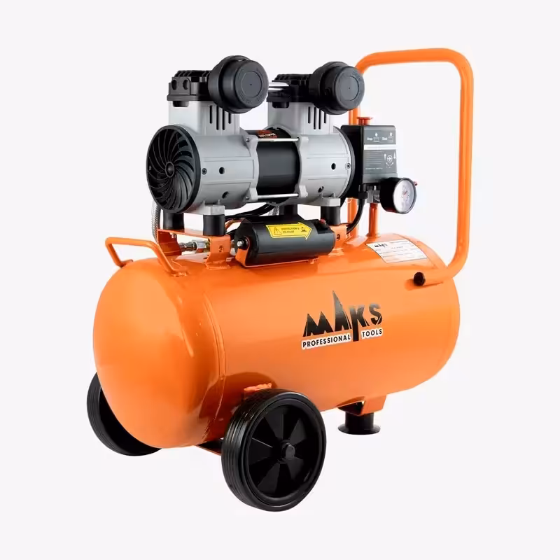 کمپرسور باد 30 لیتری سایلنت MAKS مدل KB30 New