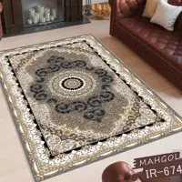 فرشینه مخمل 3متری کد674 استوپ دار روحا(ماهگل)