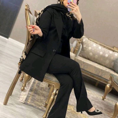 مانتو کتی مازراتی یقه انگلیسی