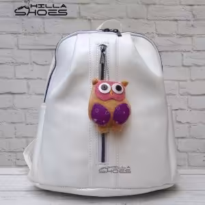 کوله پشتی سایز متوسط طرح جغدی