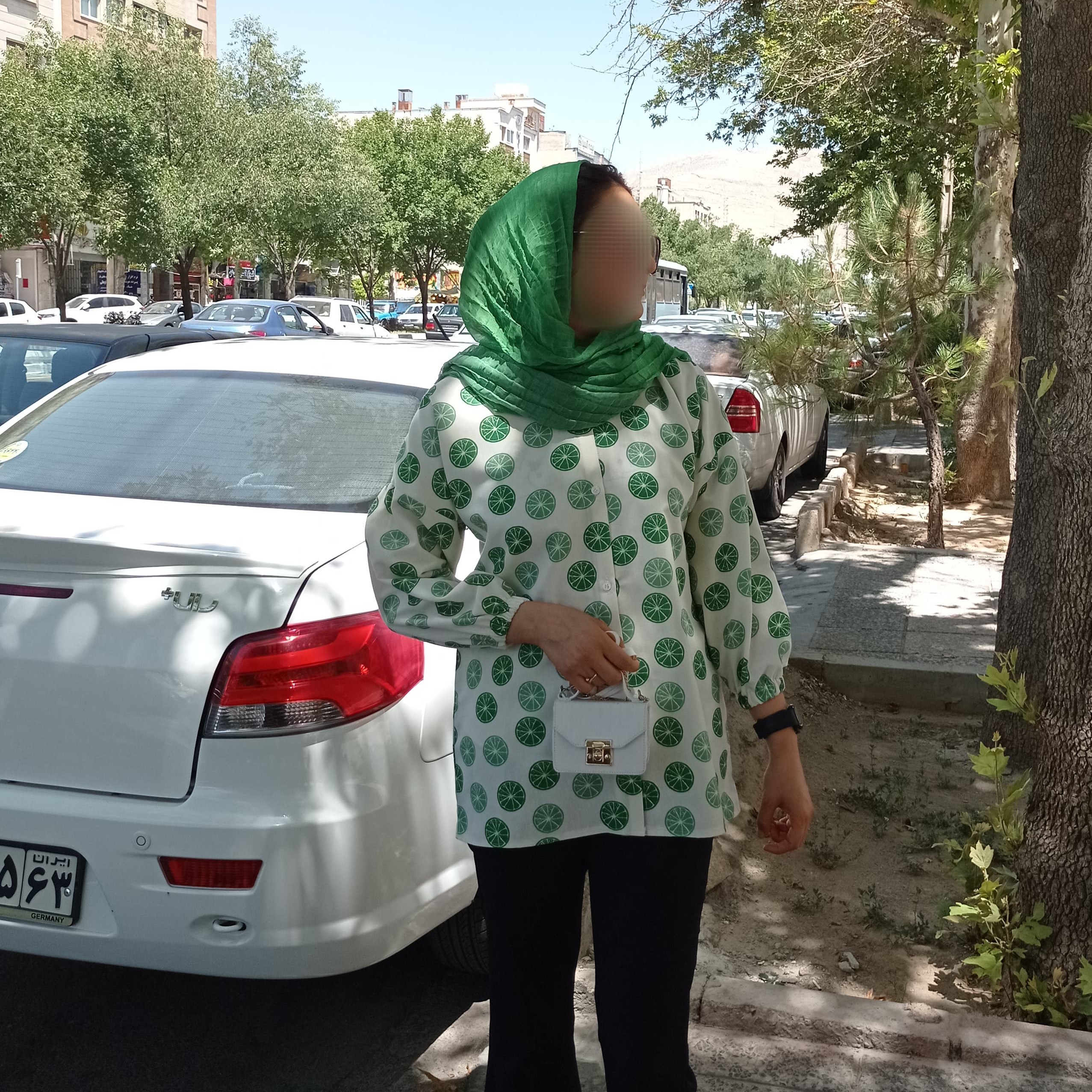 مانتو لینن طرح لیمویی جذاب و شیک خنک و خوش رنگ 