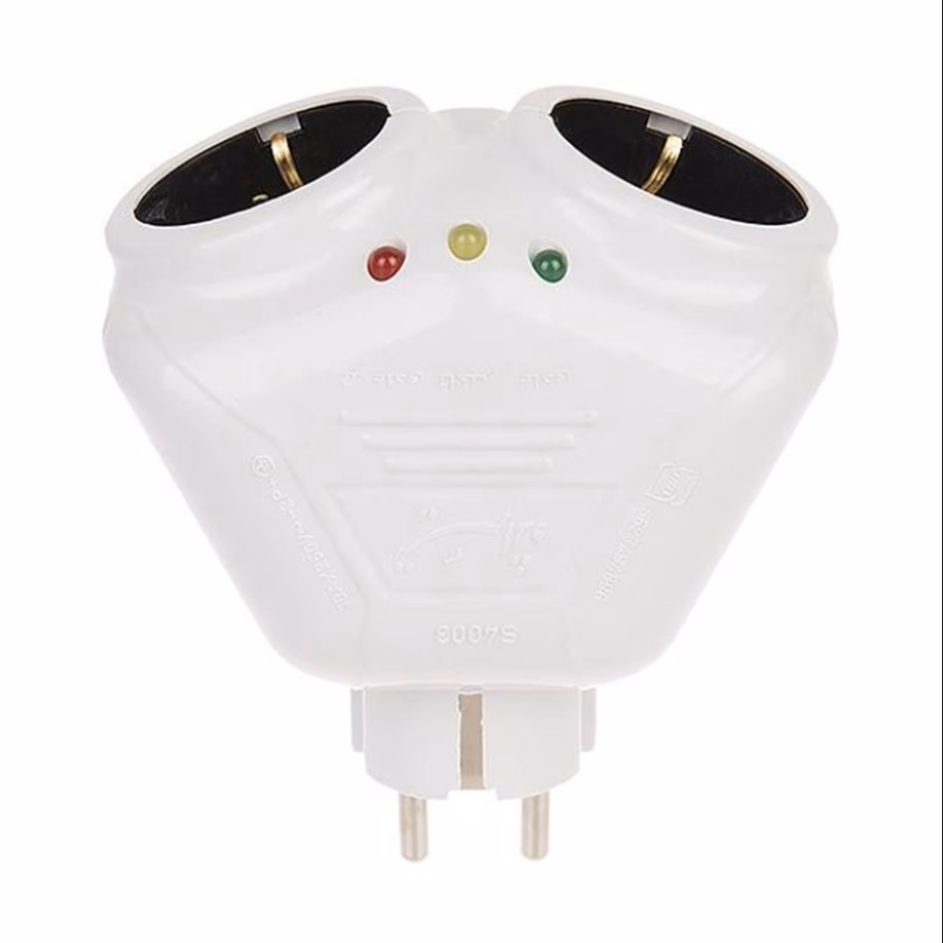 محافظ ولتاژ تیراژه مدل یخچال فریزر دوشاخه دار دو خروجی