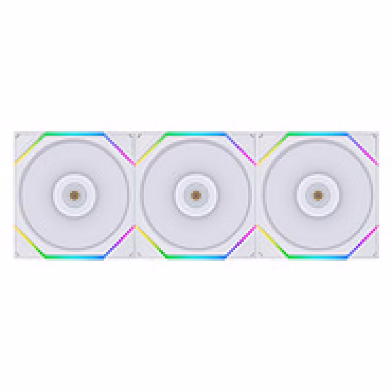 فن کیس لیان لی مدل UNI FAN TL 120 Reverse White بسته 3 عددی