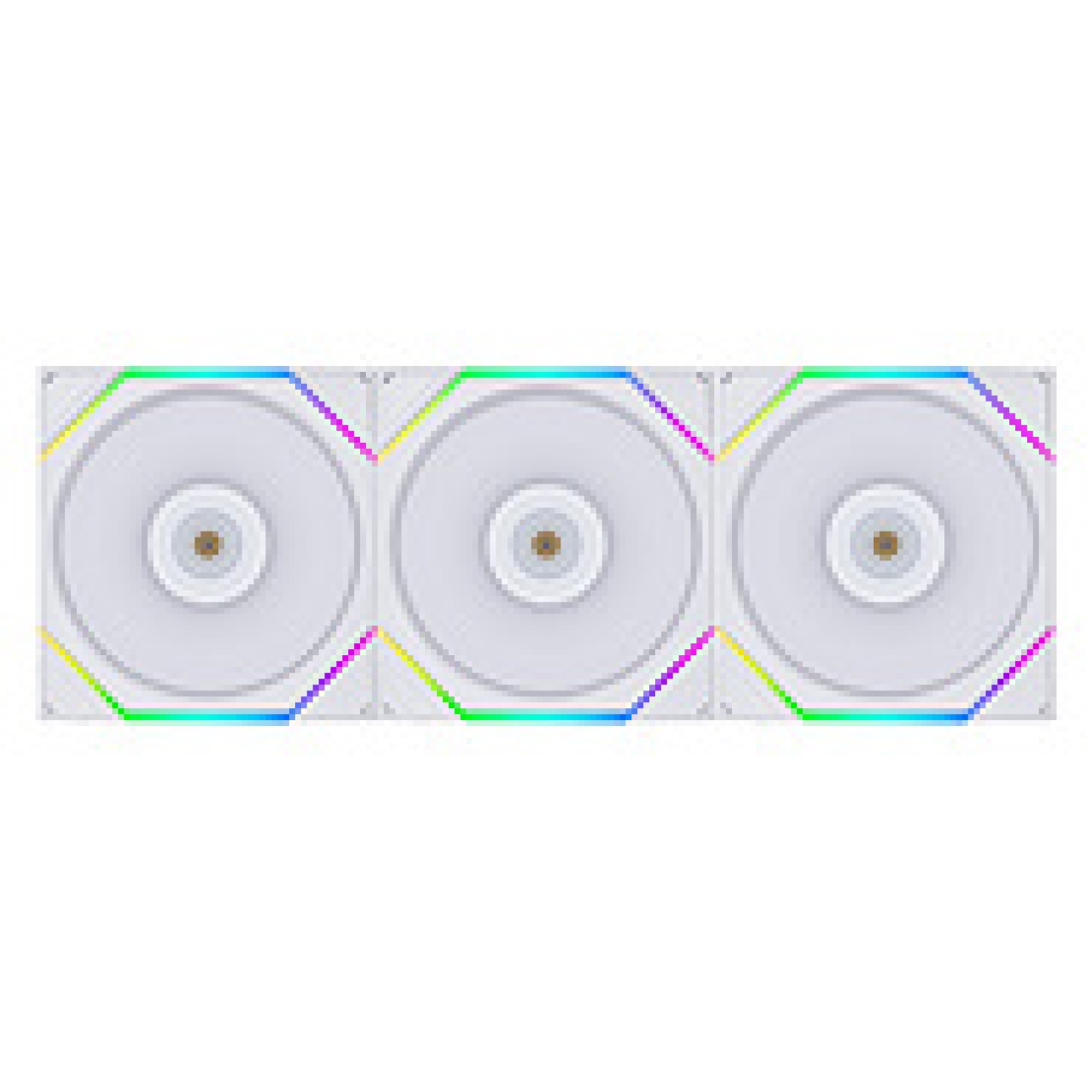 فن کیس لیان لی مدل UNI FAN TL 120 Reverse White بسته 3 عددی