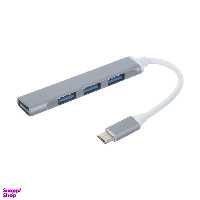 هاب USB-C چهار پورت مدل C-809