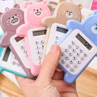 ماشین حساب فانتزی خرسی