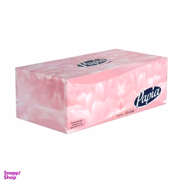 دستمال کاغذی 100 برگ پاپیا مدل 3P