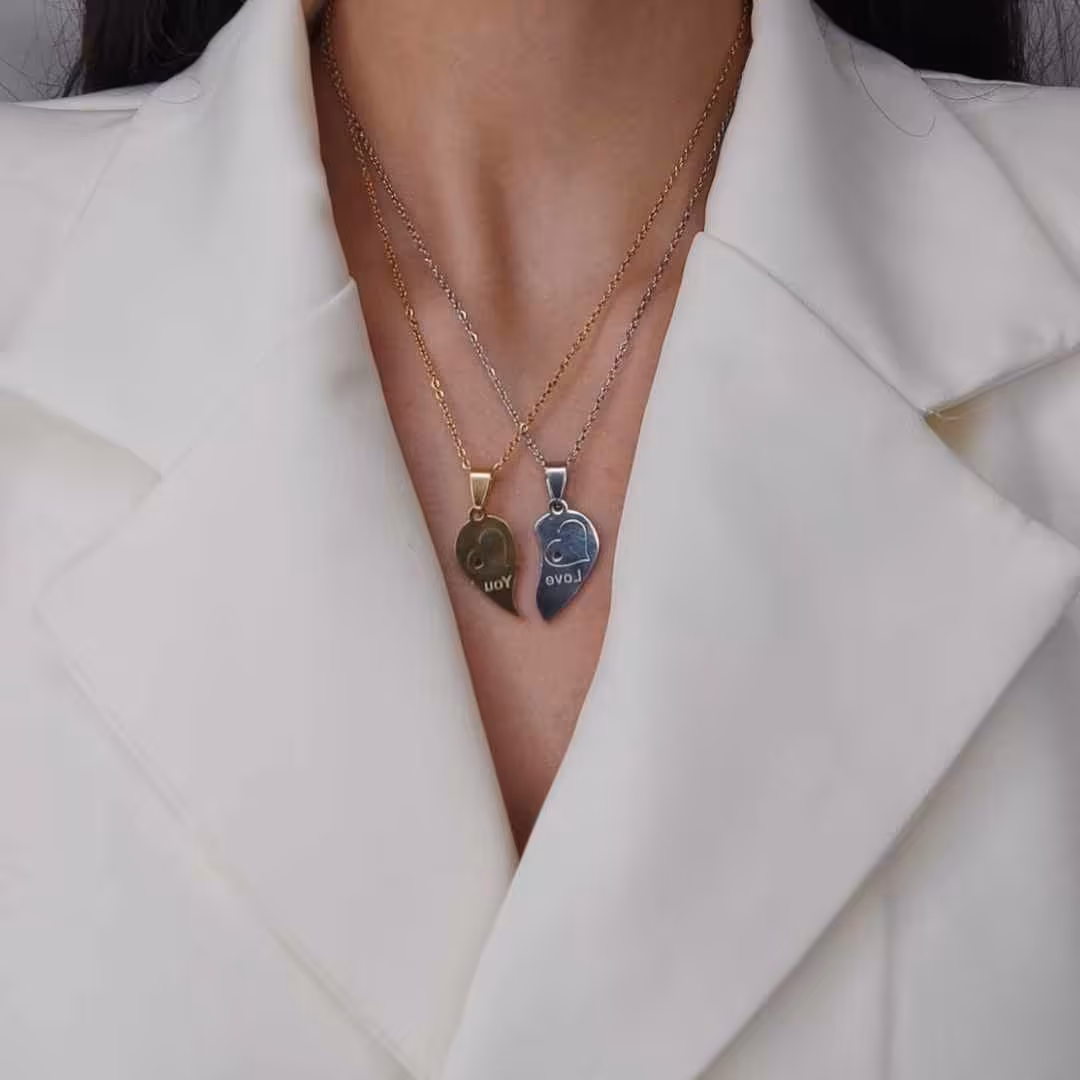 ست گردنبند کاپلی و لاو